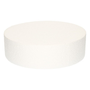 Carta Bianco 10 x 10 cm FunCakes FC210VK Cake Dummy-Torta Quadrata in polistirolo Altezza 7 cm 
