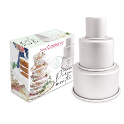 Stampo Mini Wedding Cake (3 piani)