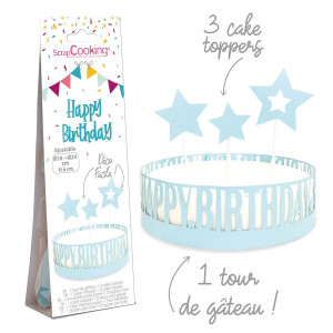 CAKE TOPPER HAPPY BIRTHDAY...