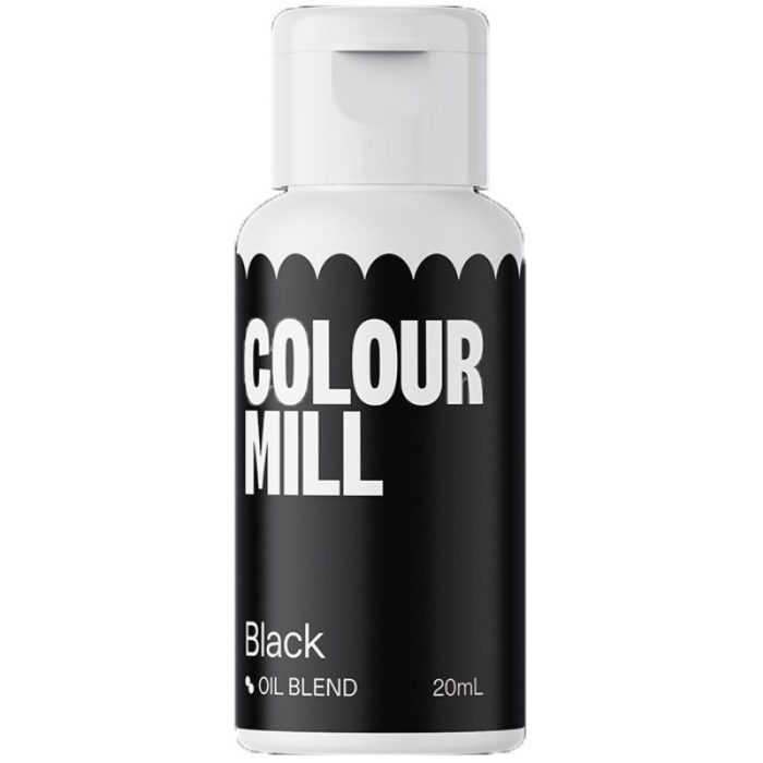 COLORANTE NERO A BASE OLIO BLACK (20ML) - Coloranti - Colour Mill.