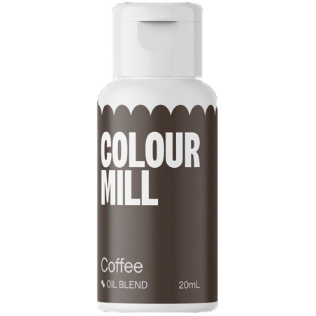 COLORANTE MARRONE CAFFE A BASE OLIO COFFEE (20ML) - Coloranti - Colour Mill.