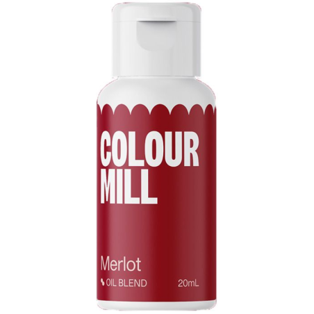 COLORANTE ROSSO MERLOT A BASE OLIO (20ML) - Coloranti - Colour Mill.