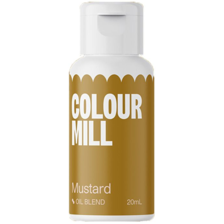 COLORANTE GIALLO MOSTARDA A BASE OLIO MUSTARD (20ML) - Coloranti - Colour Mill.