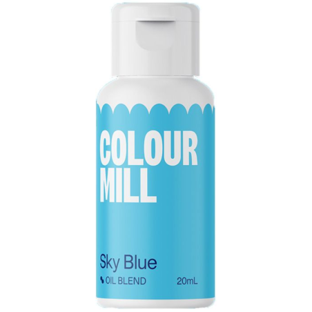 COLORANTE AZZURRO A BASE OLIO SKY BLUE (20ML) - Coloranti - Colour Mill.