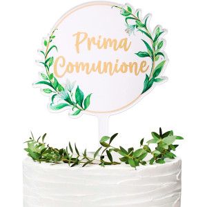 CAKE TOPPER PRIMA COMUNIONE