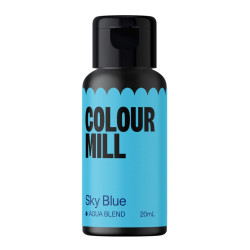 Colorante Azzurro Base Acqua 20ML Sky Blue Aqua Blend