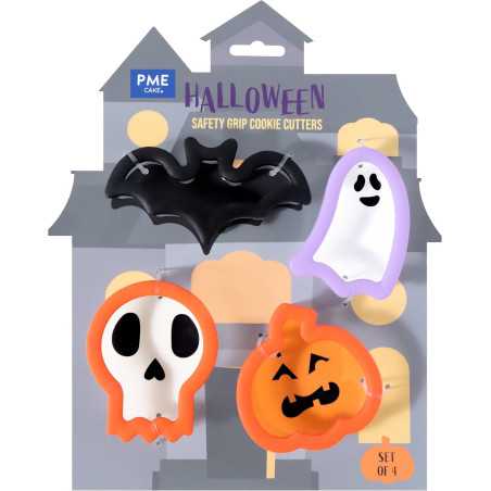 Set 4 Taglia Biscotti Halloween PME