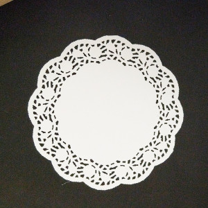 Centrini in carta rettangolari 10.5 x 14.5 inch decorazione da tavola per matrimoni e torte Legno effetto pizzo bianco LJY bianchi 