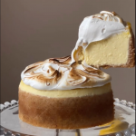 Cheesecake al limone meringata